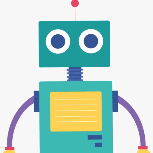 Robot Rastro de Juguetes y Libros