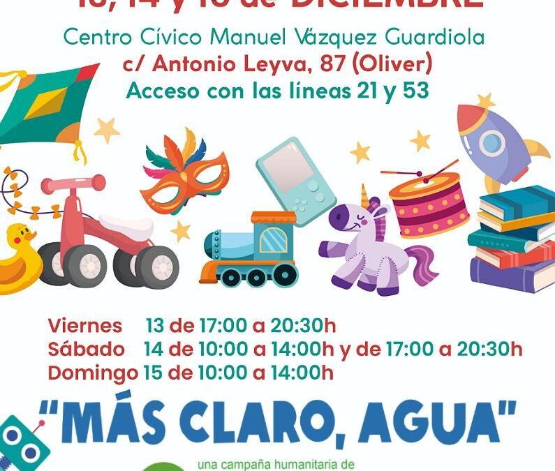Rastro 2024: comienza la recogida de juguetes y libros