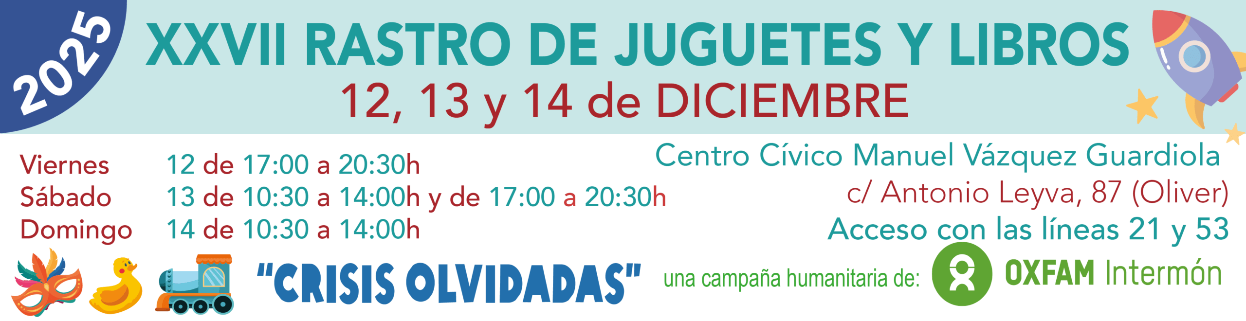 Rastro de Juguetes Navidad Solidaria Zaragoza