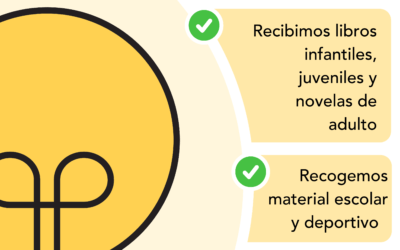 Prepara tus juguetes y libros para donar